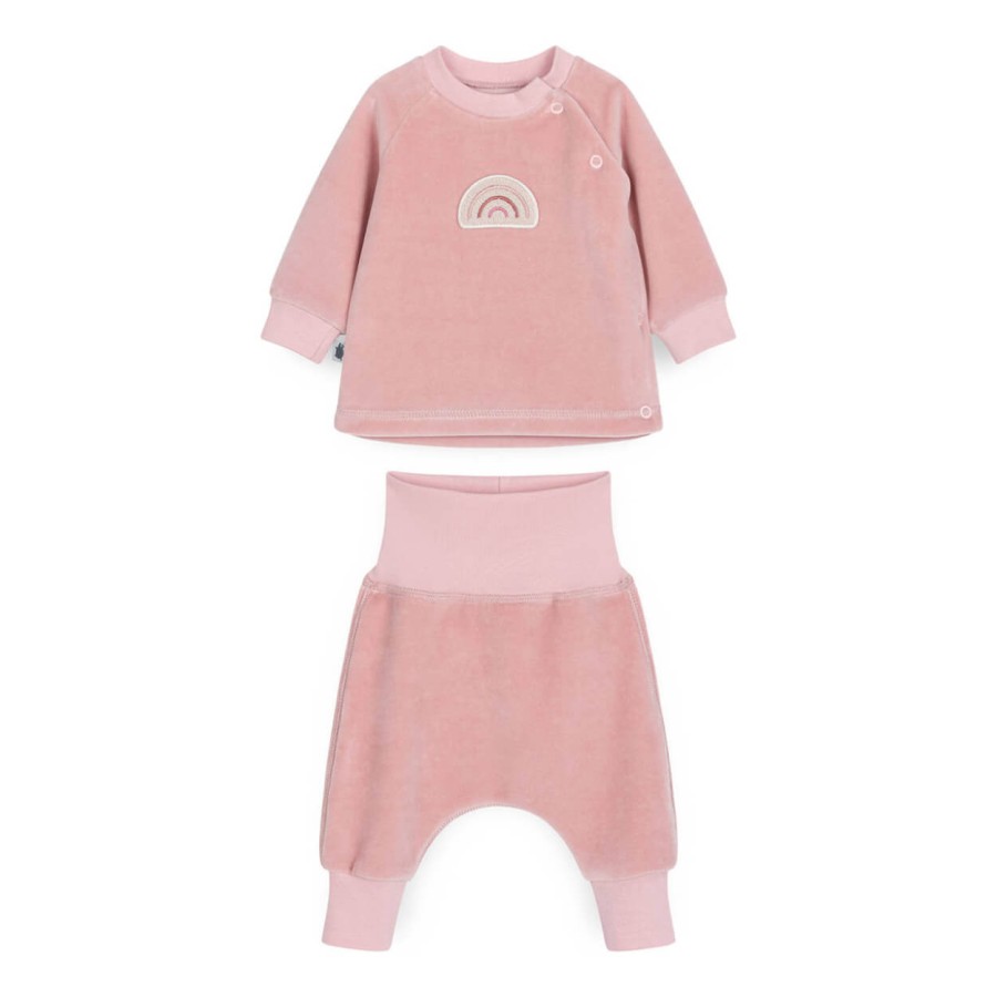 Dresiki welurowe - PINK / Pink no More