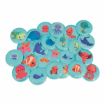 Gra memory do kąpieli Morskie dzieci 24 elementy 2+ / Janod 	J04723