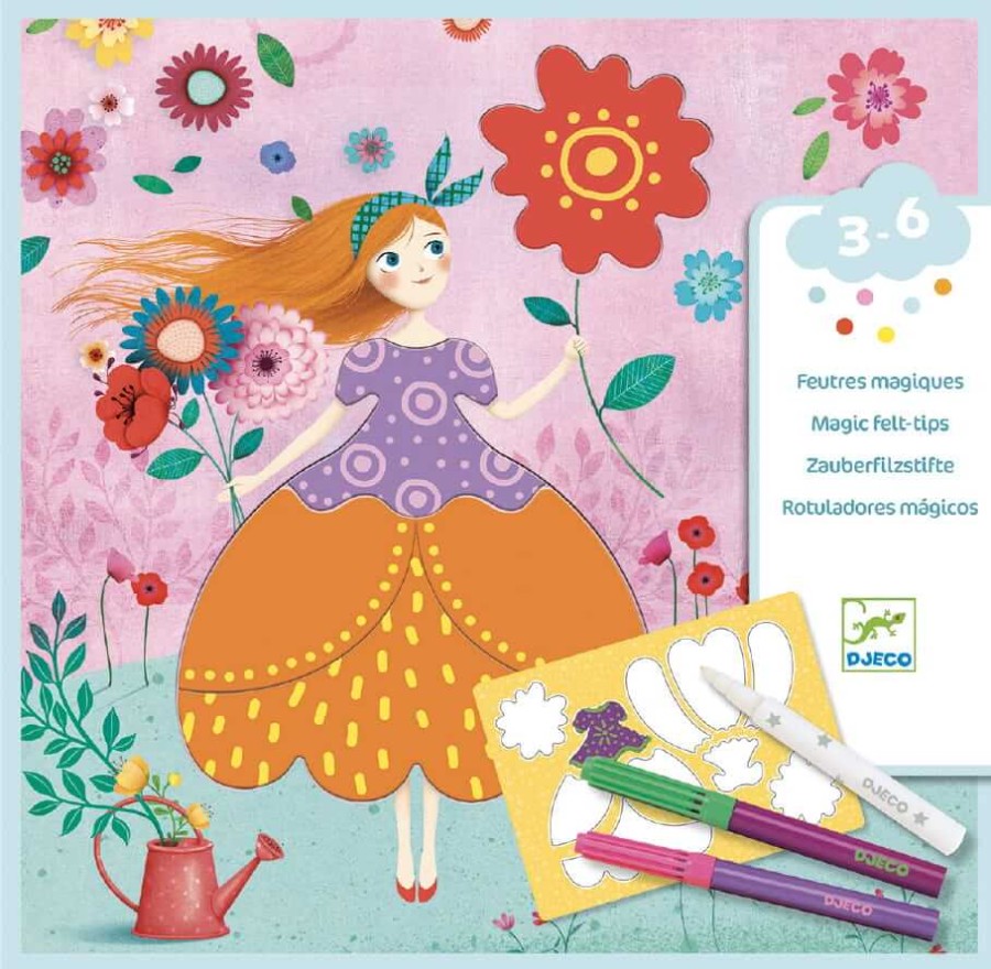 Zestaw artystyczny PRETTY DRESSES / Djeco DJ09886