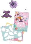Zestaw artystyczny PRETTY DRESSES / Djeco DJ09886