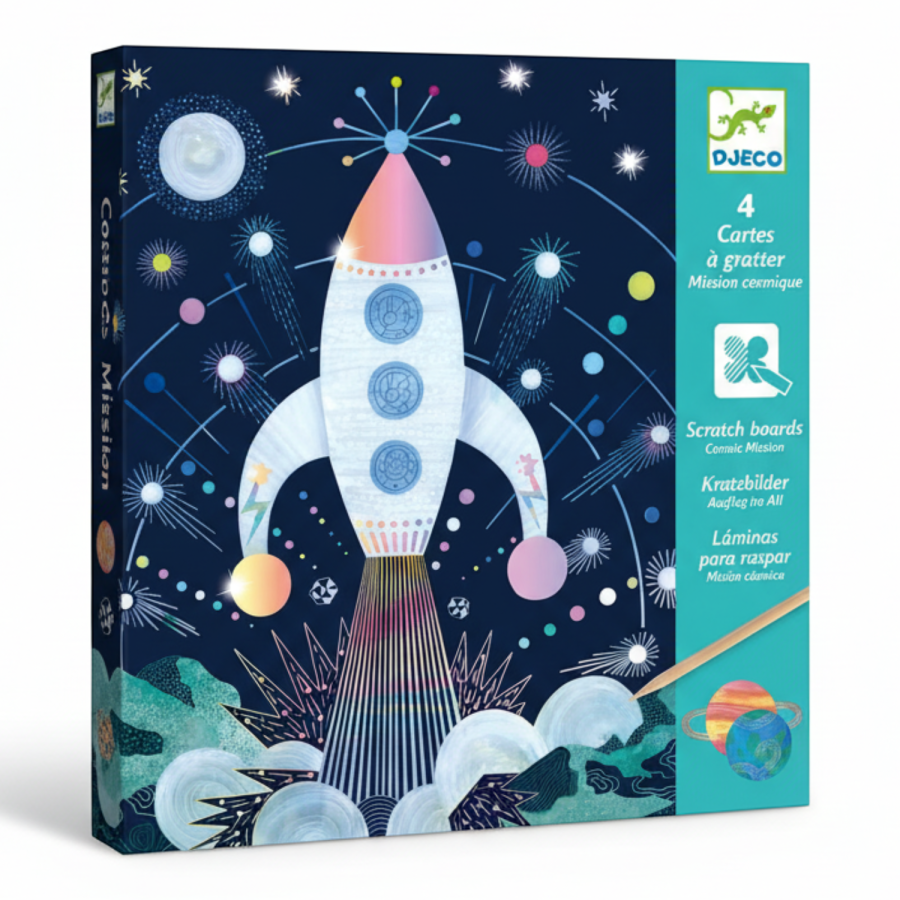 Wydrapywanka KOSMOS / Djeco DJ09727