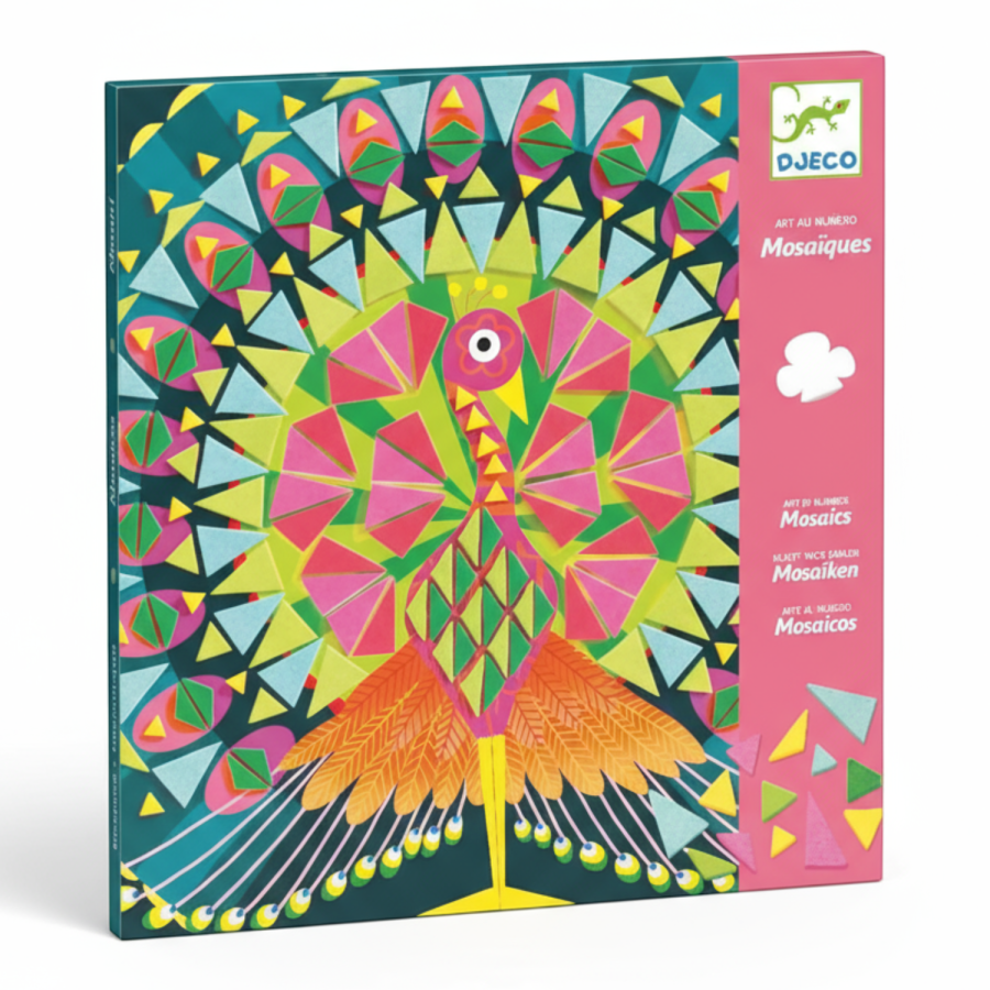 Mozaiki piankowe PAW I SOWA / Djeco DJ08888