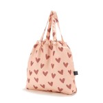 Shopper Bag z kieszonką - HEARTBEAT PINK / La Millou