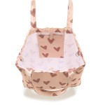 Shopper Bag z kieszonką - HEARTBEAT PINK / La Millou