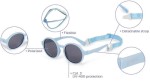 Okulary przeciwsłoneczne Fiji PINK 6-36 m / Dooky
