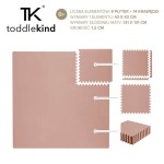 Mata do zabawy piankowa podłogowa Classic Playmat Blush / Toddlekind TK38099
