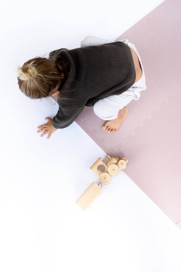 Mata do zabawy piankowa podłogowa Classic Playmat Blush / Toddlekind TK38099