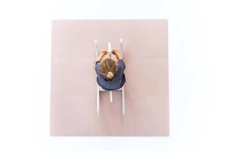 Mata do zabawy piankowa podłogowa Classic Playmat Blush / Toddlekind TK38099