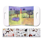 Układanka - gra magnetyczna, Farma / Egmont Toys® 630650