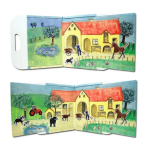 Układanka - gra magnetyczna, Farma / Egmont Toys® 630650