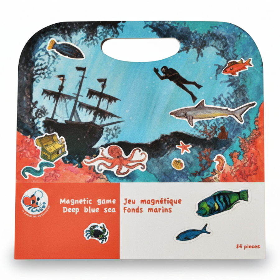 Układanka - gra magnetyczna, Morze / Egmont Toys®	630669