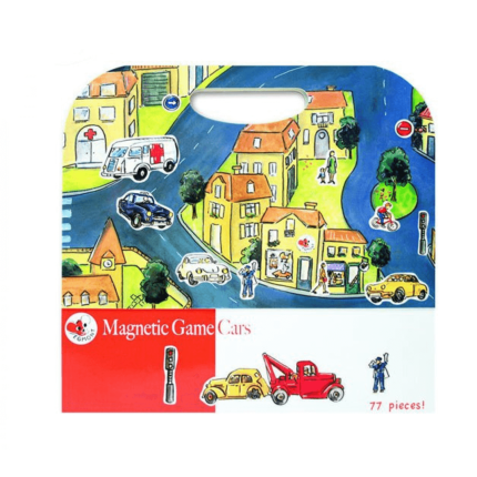 Układanka - gra magnetyczna, Samochody / Egmont Toys®	630657