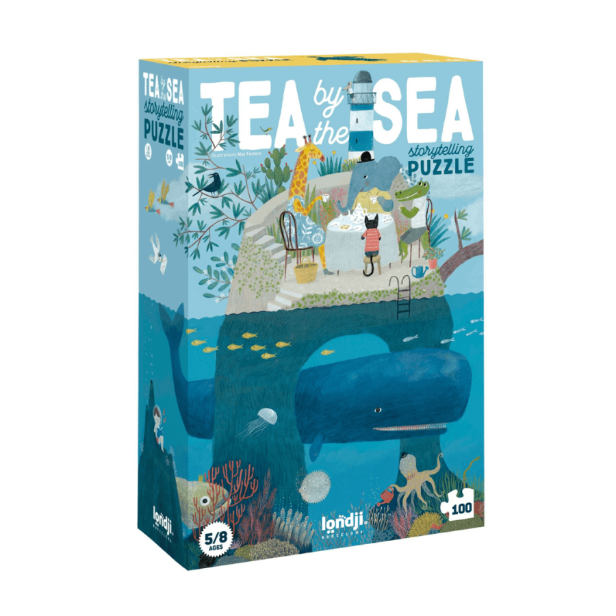Puzzle + gra obserwacyjna Tea by the Sea / Londji