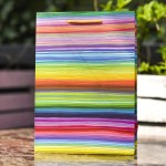 Torebka papierowa – paski RÓŻNE ROZMIARY