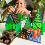 Klocki Magnetyczne Forest Animals 25 el. / Magna-Tiles