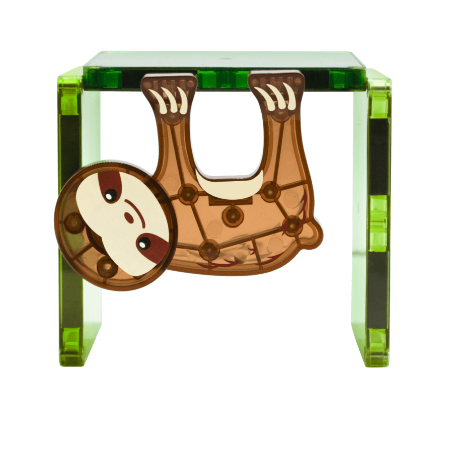 Klocki Magnetyczne Jungle Animals 25 el. / Magna-Tiles