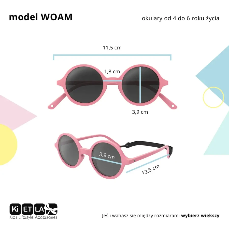 Okulary przeciwsłoneczne WOAM sky blue