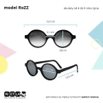 Okulary przeciwsłoneczne RoZZ Glitter