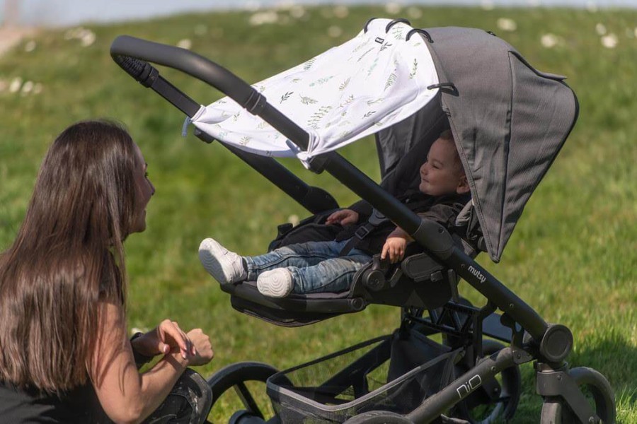 Uniwersalna osłonka do wózka i fotelika Cream / Dooky