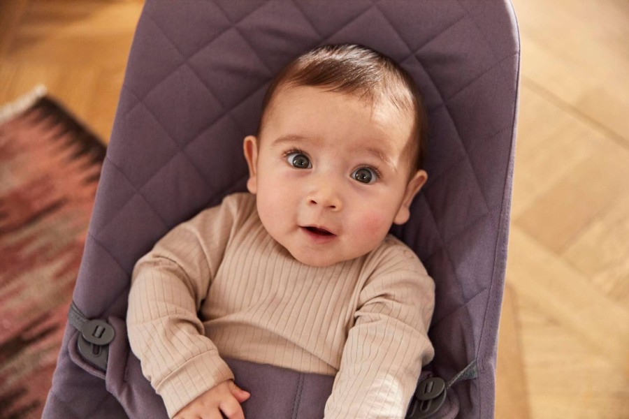 BABYBJORN - leżaczek BLISS COTTON, black
