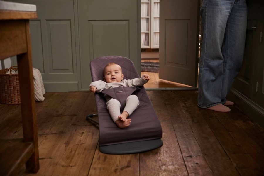 BABYBJORN - leżaczek BLISS COTTON, black