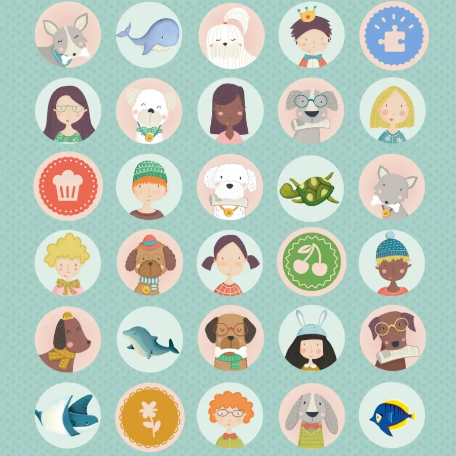 Zgadnij kim jestem / Gra Apli Kids