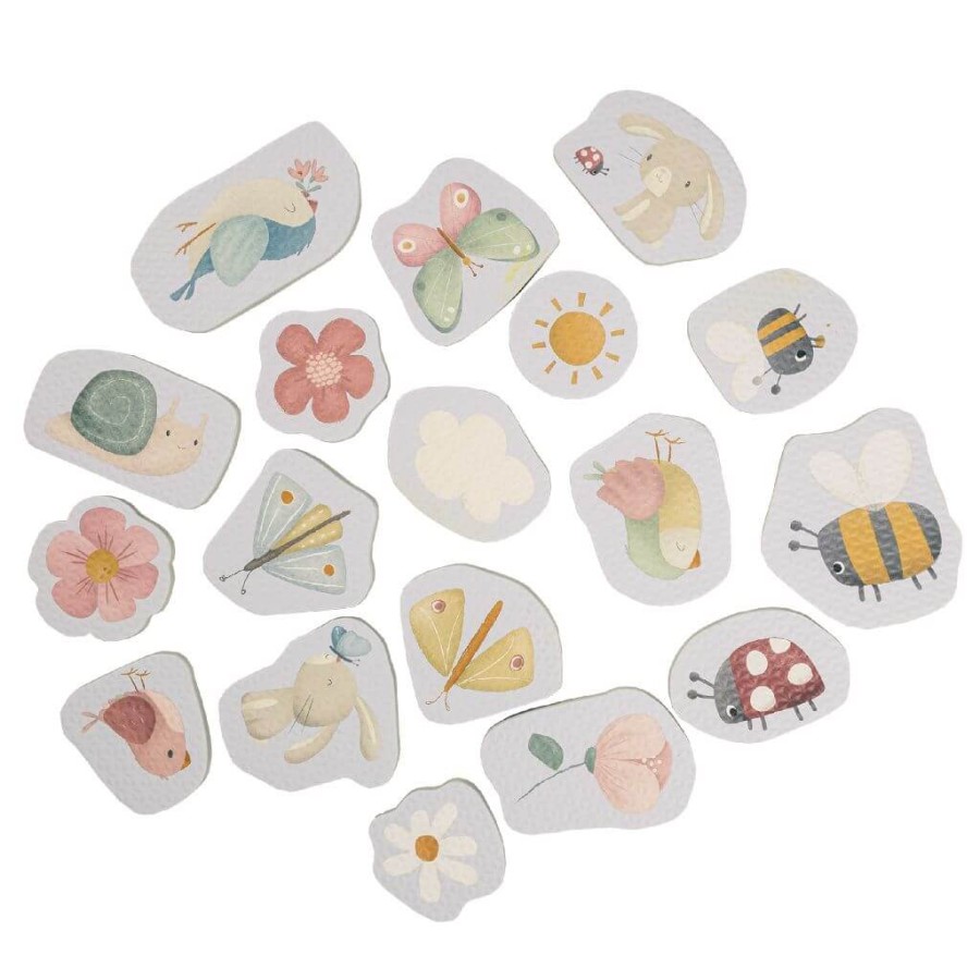Puzzle piankowe do kąpieli Flowers & Butterflies / Little Dutch 2008727