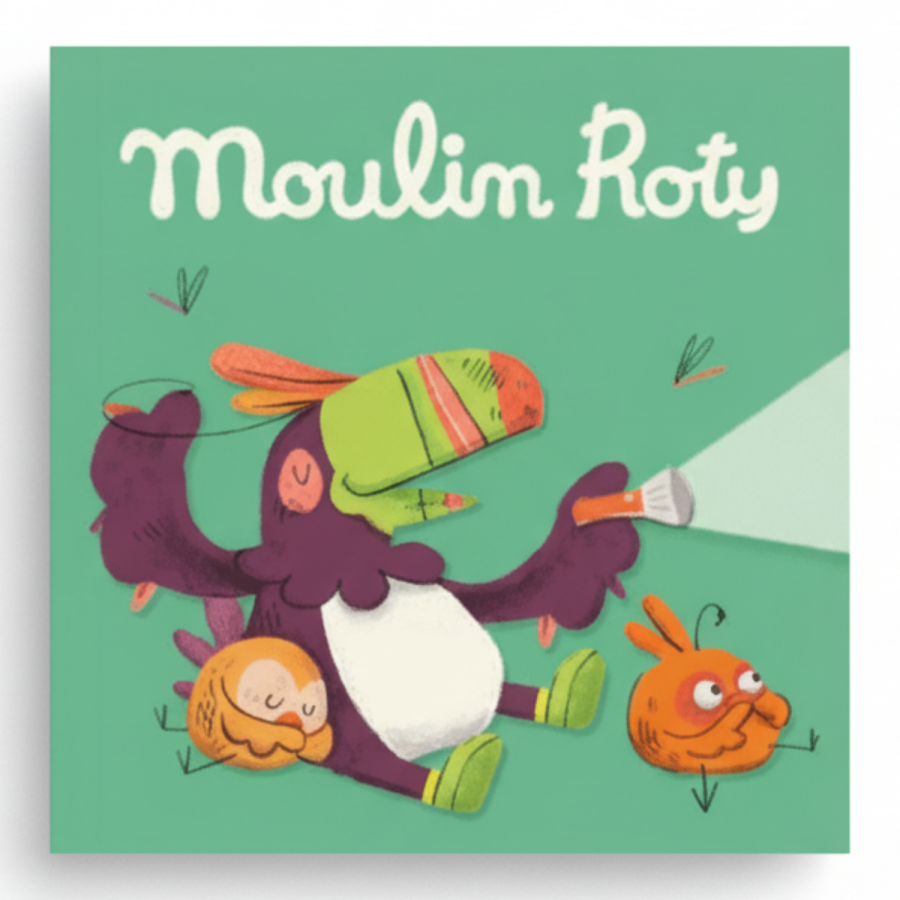 Zestaw 3 krążków z bajkami W DŻUNGLI/ Moulin Roty 668359