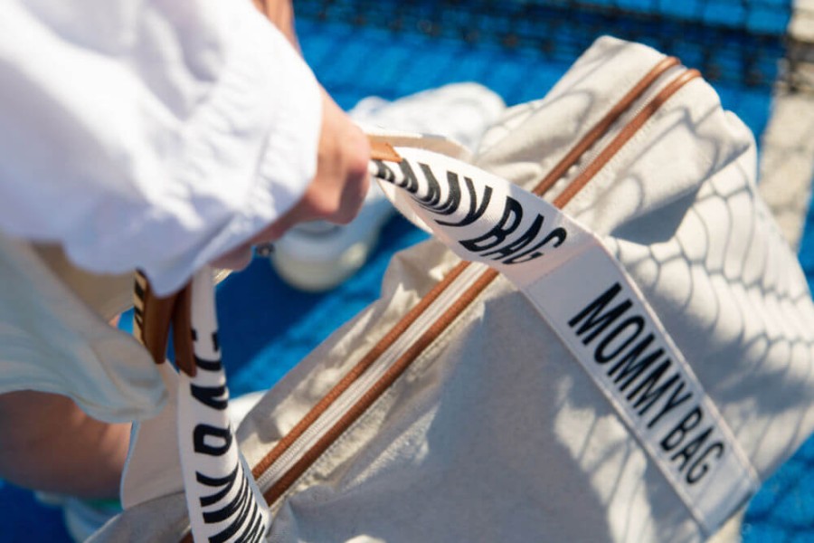 Torba Mommy bag Signature Szara / Childhome CWMBBSCOW