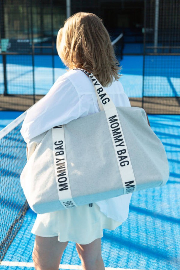 Torba Mommy bag Signature Szara / Childhome CWMBBSCOW