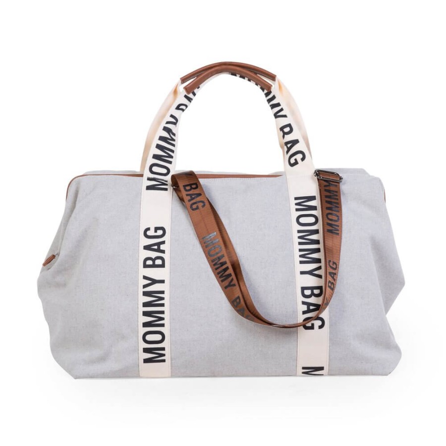 Torba Mommy bag Signature Szara / Childhome CWMBBSCOW