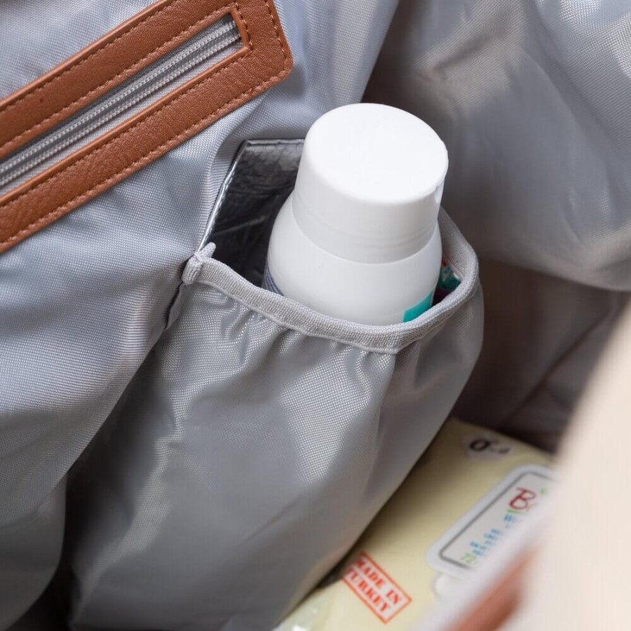 Torba Mommy bag Signature Szara / Childhome CWMBBSCOW