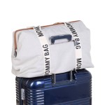 Torba Mommy bag Signature Szara / Childhome CWMBBSCOW
