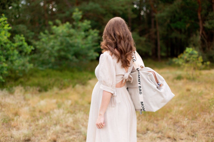 Torba Mommy bag Signature Szara / Childhome CWMBBSCOW
