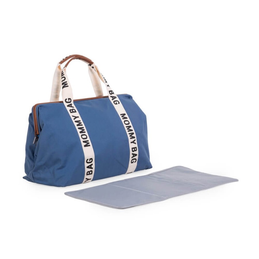 Torba Mommy bag Signature Indygo / Childhome CWMBBSCIN