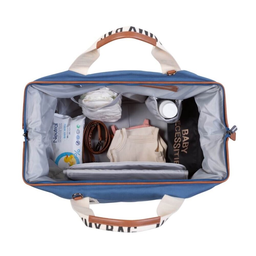 Torba Mommy bag Signature Indygo / Childhome CWMBBSCIN