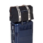 Torba Mommy bag Signature Czarna / Childhome CWMBBSCBL