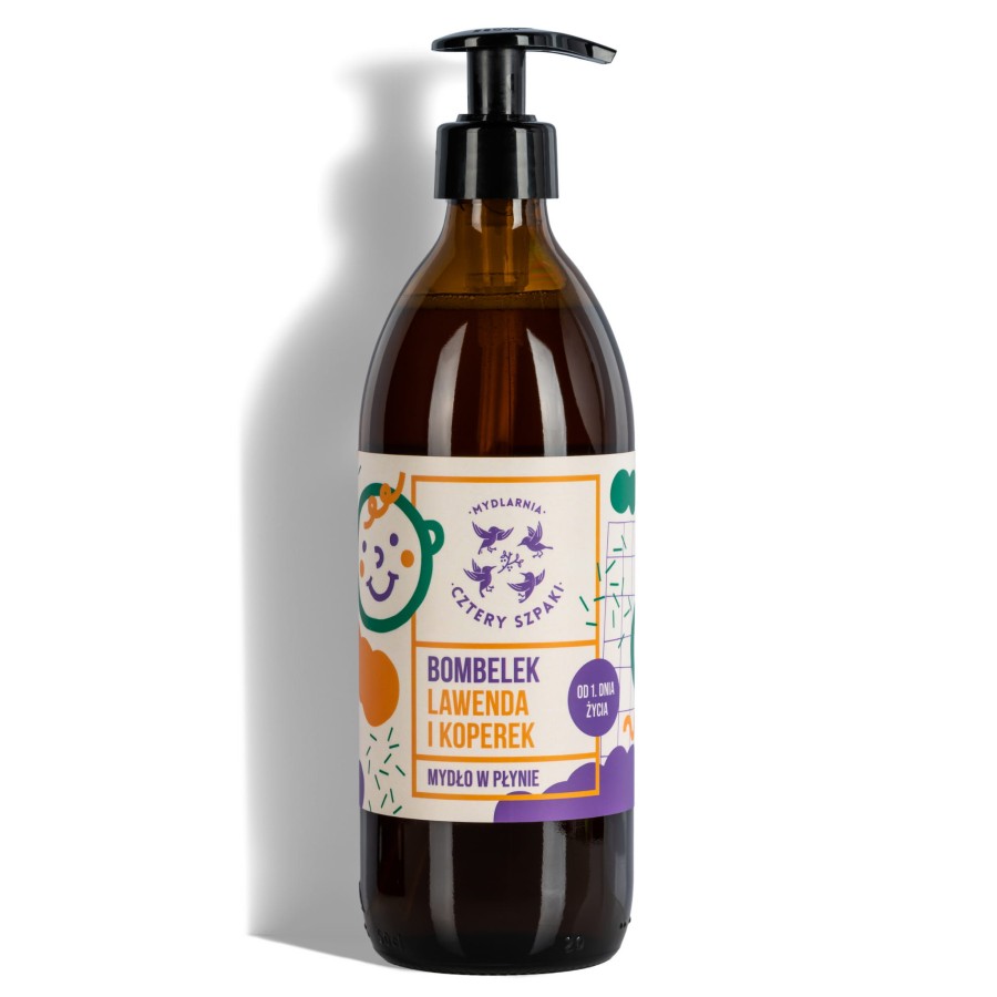 Bombelek - naturalne mydło w płynie od 1. dnia życia / Mydlarnia Cztery Szpaki