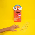 Naklejki na paznokcie dla dzieci Kawaii - 200 sztuk / OMY