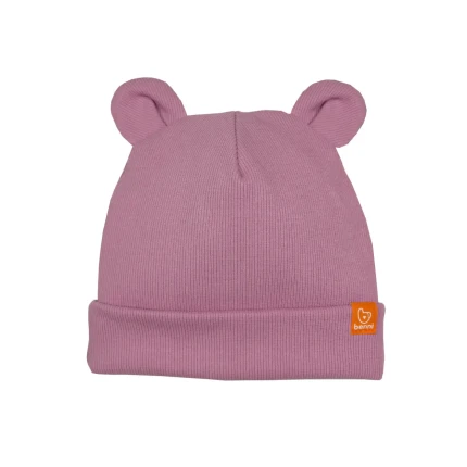 Czapka Puchatka - wrzos cyklamen / Benni