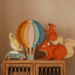 Lampa Little Lights Balon Latający - Retro Rainbow / Little Lights