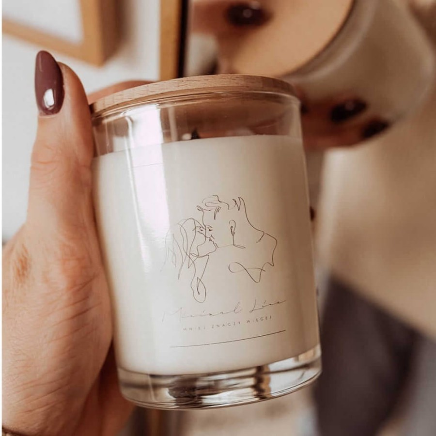 Świeca sojowa BOHO - PALO SANTO / Minimal Line