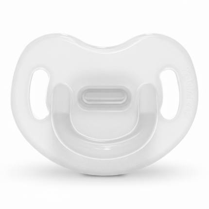 Smoczek 100 % silikonowy anatomiczny SX Pro Colour Essence - transparentny / Suavinex