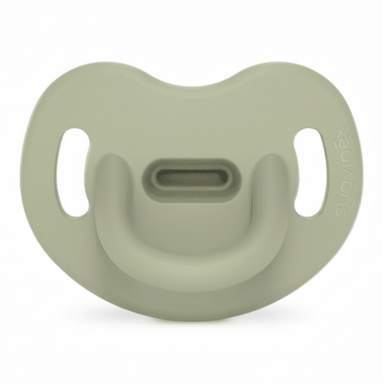 Smoczek 100 % silikonowy anatomiczny SX Pro Colour Essence - zielony / Suavinex