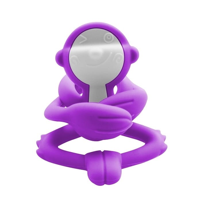 Gryzak Zabawka Małpka Purple / Mombella