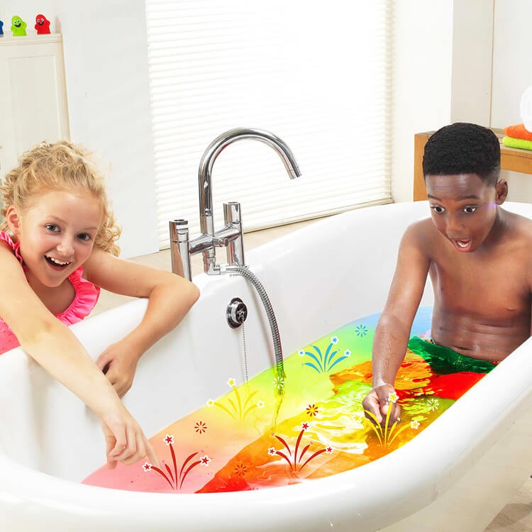 Strzelający proszek do kąpieli Crackle Baff Colours - 3 użycia, 3 kolory / Zimpli Kids