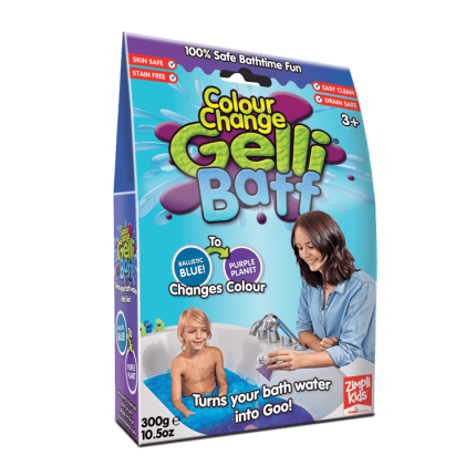 Magiczny proszek do kąpieli Gelli Baff Colour Change - błękitny / Zimpli Kids