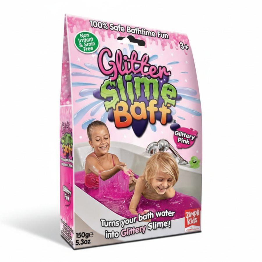Zestaw do robienia glutów Slime Baff Glitter - różowy / Zimpli Kids