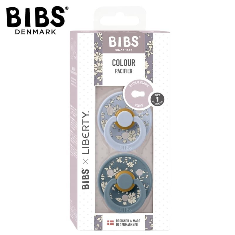 Bibs x Liberty 2-pack, CAPEL DUSTY BLUE