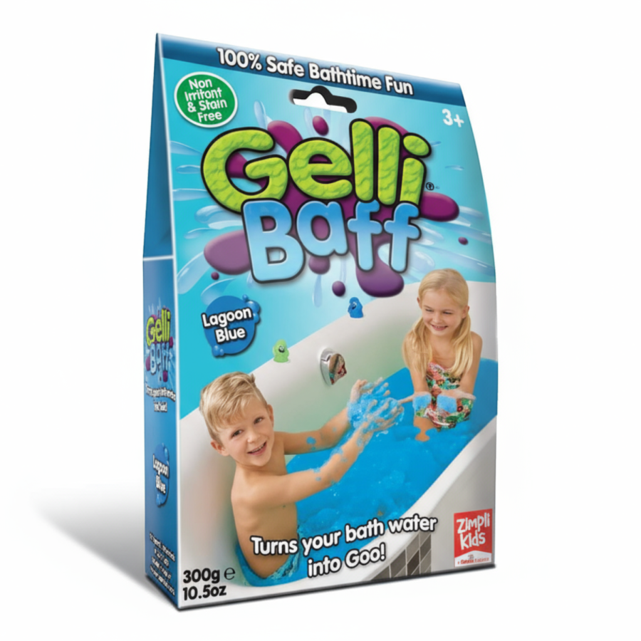 Magiczny proszek do kąpieli Gelli Baff - niebieski, 1 użycie, 300g / Zimpli Kids